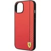 Apple iPhone 14 Plus Ferrari dėklas Carbon (FEHCP14MaxRE) raudonos spalvos