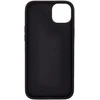 Dėklas Karl Lagerfeld Hardcase Monogram Stripe KLHCP14MPGKLSKW galinis dangtelis, Apple, iPhone 14 Plus, TPU, ruda, 6,7 colio