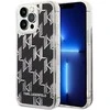 Apple iPhone 14 Pro Max Karl Lagerfeld dėklas Liquid Glitter Monogram (KLHCP14XLMNMK) juodos spalvos