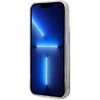 Apple iPhone 14 Pro Max Karl Lagerfeld dėklas Liquid Glitter Monogram (KLHCP14XLMNMS) sidabrinės spalvos