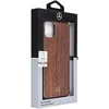 Mercedes Benz Apple iPhone 11 Pro Max Mercedes Hard dėklas Wood Line Walnut (MEHCN65VWOLB) rudos spalvos