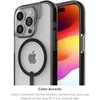 ZAGG Santa Cruz Snap MagSafe Apple iPhone 15 Pro - dėklas telefonui juodos spalvos