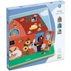 Djeco 3 sluoksnių medinė dėlionė - Pas Moo ( DJ01482 )