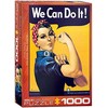 Eurographics Dėlionė 1000 vnt. - Rouzė kniedytoja (Rosie the Riveter)