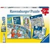 Ravensburger Dėlionė 3x49 vnt. - Kosminė misija