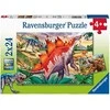 Ravensburger Dėlionė 2x24 vnt. - Dinozaurai