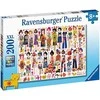 Ravensburger Dėlionė 200 vnt. - Gėlės ir draugai