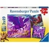 Ravensburger Dėlionė 3x49 vnt. - Mitinės būtybės