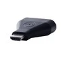DELL 492-11681 kabelių sąsaja / invertavimo adapteris 19-pin HDMI-A M 24-pin DVI FM Juoda