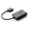 DELL DAUBNBC084 vaizdo kabelio adapteris HDMI VGA (D-Sub) Juoda