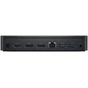 DELL D6000, Vielinis, USB 3.2 Gen 1 (3.1 Gen 1) Type-C, 10,100,1000 Mbit/s, Juoda, 3840 x 2160 pikselių, Kensington
