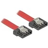 DELOCK Cable SATA FLEXI 6 Gb/s 30cm raudono metalo