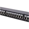 Delock tinklo 19" sujungimo skydo 24 prievadas 6 kat