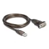 USB kabelis Delock USB2.0 Typ-A, 1 x RS-232 D-sub 9 kontaktų, adapteris