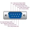 USB kabelis Delock USB-A - RS- 232 0.35 m Juodas (62958)