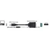 DLC DeLOCK 62958 knyginių kompiuterių dokas / jungčių replikatorius USB A tipo Juoda