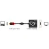 ADAPTERIS USB C(M)->HDMI(F)(THUNDERBOLT 3/DISPLAYPORT ALT MODE) SU LAIDU 20CM JUODA DELOCK