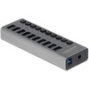 HUB USB Delock DELOCK išorės SuperSpeed USB laikiklis mit 10 Uostai + Schther