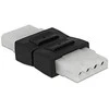 Delock Adapteris 4 kontaktų Molex lizdas-lizdas