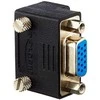 Adapteris AV Delock D-Sub (VGA) - D-Sub (VGA) juoda (65247)