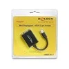 Delock Adapteris mini Displayport 1.2 vyriškas > VGA moteriškas juodas