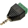 Delock adapterio lizdo kištukas 3,5 mm > gnybtų blokas 3 kontaktų