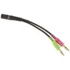 Adapteris Delock 3.5mm x2 kištukai - 3.5mm lizdas; 0,12m