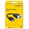 Delock adapterio kabelis HDMI-A kištukas > VGA lizdas su garsu