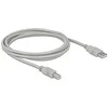 Delock Kabelis USB-A(M)-USB-B(M) 2.0 1.8M pilka