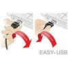 Delock 83538 - 5 m - USB A - Micro-USB B - USB 2.0 - Male/Male - Juodas