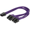 Delock Cable Power PCIe 6 kontaktų lizdas > 2 x 8 kontaktų vyriškas 30 cm
