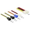 Delock Molex - 2-pin x4, 0.2m, Multicolor (85516)