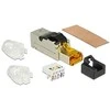 Delock RJ45 kištuko lauko mazgas Cat.6A metalinis