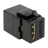 Sonstige MODUŁ KEYSTONE GNIAZDO HDMI(F)->HDMI(F) DO PUSZKI MONTAŻOWEJ JUODA DELOCK