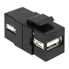 Delock USB - USB Juodas (86367)