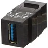 Delock Keystone USB3.0 A moteriška > USB3.0 A moteriška