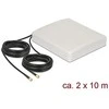 Delock LTE MIMO antena 2xSMA kištukas 8dBi kryptis + jungiamasis laidas RG58 10m