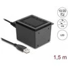 Delock USB Barcodescanner 1D und 2D kabelgebunden für den stationären Einbau - German