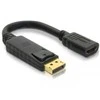 AV adapteris Delock Rodyti Uostas - HDMI juoda (61849)