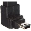 ADAPTER USB MINI(M)->USB MINI(F) KAMPINIS DÓŁ JUODA DELOCK