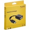 DELOCK Adapteris DP-St > DVI24+5-Bu 22.5cm juodas