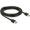 DELOCK DisplayPort kabelis 8K 60 Hz 3 m DP 8K sertifikuotas