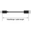 USB kabelis Delock USB-C - USB-C 4 m Juodas (83868)