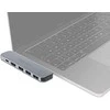 „Delock“ prijungimo stotelė, skirta „MacBook Dual HDMI 4K / PD / Hub“.