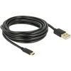 Delock kabelis USB 2.0 Type-A kištukas > Type-C™ 2.0 kištukas 4,0 m juodas