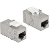 Delock DELOCK Keystone Modul RJ45 Buchse zu RJ45 Buchse Cat.6A