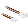 Delock 4-pin - 4-pin, 0.5m, Multicolor (85362)