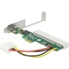 Delock Riser Karte PCI Express x1 zu 1 x PCI 32 bitų 5 V lizdas