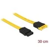 SATA delock, 0.3 m, geltona (82855)