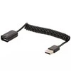 „Delock“ ilginamasis USB 2.0-A spiralinis kabelis